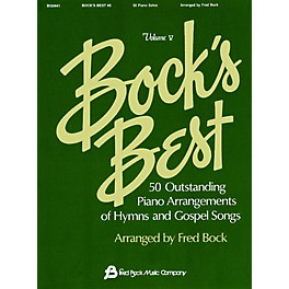 Fred Bock Music Bock's Best - Volume 5 Fred Bock Publications Series