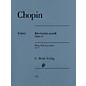 G. Henle Verlag Frederic Chopin - Piano Trio in G minor, Op. 8 Henle Music Folios Series Composed by Frederic Chopin thumbnail