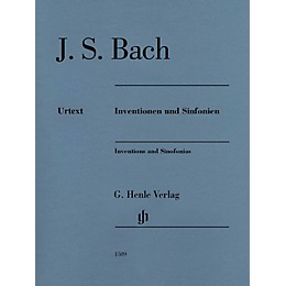 G. Henle Verlag Inventions and Sinfonias Henle Music Folios Series Softcover