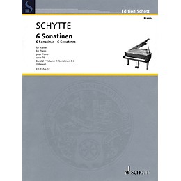 Schott Six Sonatinas, Op. 76, Vol. 2 (Nos. 4-6) Schott Softcover Composed by Schytte Edited by Wilhelm Ohmen