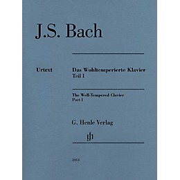G. Henle Verlag Well-Tempered Clavier BWV 846-869 Part I Henle Music Folios Series Softcover by Johann Sebastian Bach