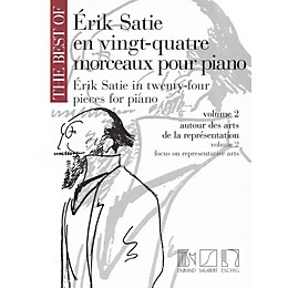 Editions Durand The Best of Erik Satie (24 Pieces for Piano, Volume 2) MGB Series