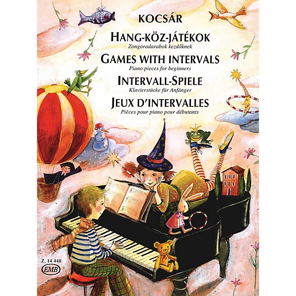 Editio Musica Budapest Games with Intervals (30 Piano Pieces for Beginners) EMB Series