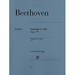 G. Henle Verlag Piano Sonata (Sonatina) No. 25 in G Major Op. 79 (Alla Tedesca) Henle Music Folios Series Softcover