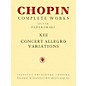 PWM Concert Allegro Variations (Chopin Complete Works Vol. XIII) PWM Series Softcover thumbnail