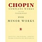 PWM Minor Works (Chopin Complete Works Vol. XVIII) PWM Series Softcover thumbnail