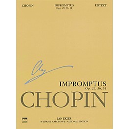 PWM Impromptus Op. 29, 36, 51 (Chopin National Edition) PWM Series Softcover