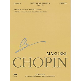 PWM Mazurkas PWM Series Softcover Composed by Frederic Chopin Edited by Jan Ekier