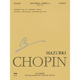 PWM Mazurkas PWM Series Softcover Composed by Frederic Chopin Edited by Jan Ekier