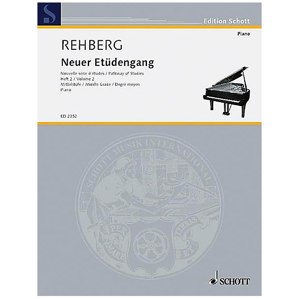 Schott New Etude Collection - Vol. 2 (Intermediate Piano) Schott Series