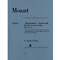 G. Henle Verlag Mozart - Wunderkind Sonatas, Volume 3, K. 26-31 Henle Music Softcover Edited by Wolf-Dieter Seiffert thumbnail