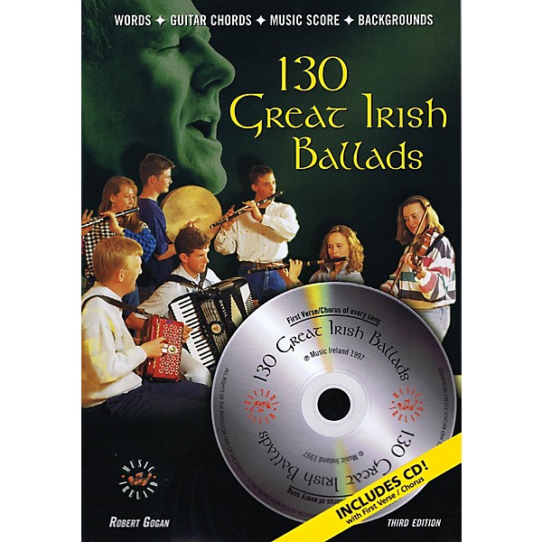 Music Sales 130 Great Irish Ballads Music Sales America Series Softcover with CD