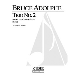 Lauren Keiser Music Publishing Piano Trio No. 2 (Piano, Violin, Cello) LKM Music Series Composed by Bruce Adolphe