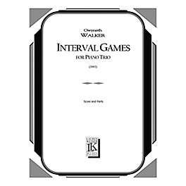 Lauren Keiser Music Publishing Interval Games (Piano, Violin, Cello) LKM Music Series Composed by Gwyneth Walker