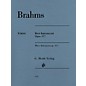 G. Henle Verlag 3 Intermezzi, Op. 117 Henle Music Folios Softcover Composed by Johannes Brahms Edited by Katrin Eich thumbnail