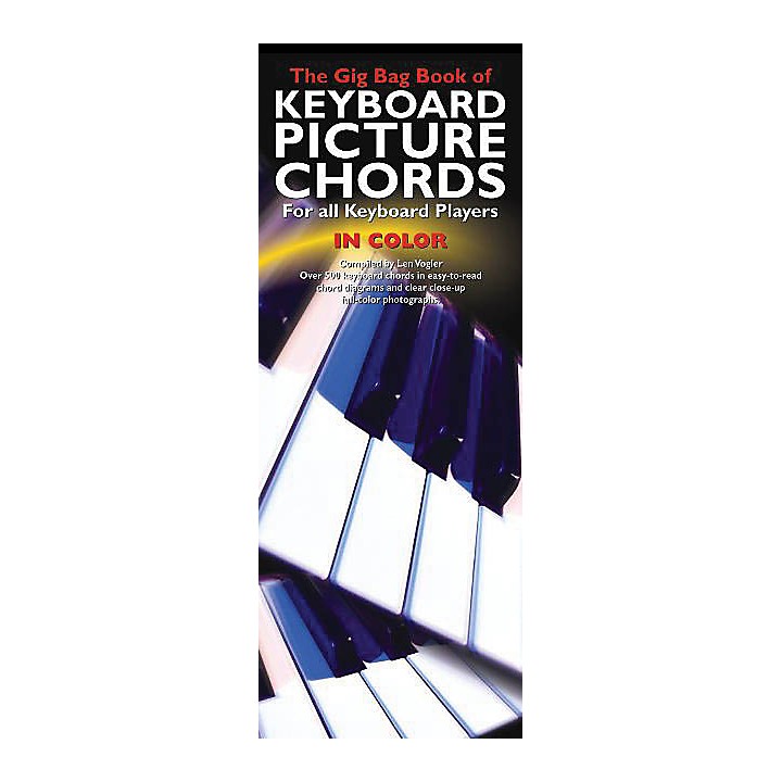 Music Sales The Gig Bag Book of Keyboard Picture Chords in Color Music
