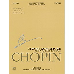 PWM Concert Works for Piano and Orchestra PWM Softcover Composed by Frederic Chopin Edited by Jan Ekier