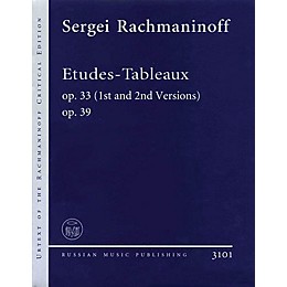 Russian Music Publishing/Boosey & Hawkes Etudes-Tableaux Op. 33 (1st and 2nd Versions), Op. 39 Misc Series Softcover by Sergei Rachmaninoff