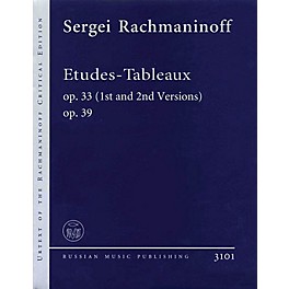 Russian Music Publishing/Boosey & Hawkes Etudes-Tableaux Op. 33 (1st and 2nd Versions), Op. 39 Misc Series Softcover by Se...