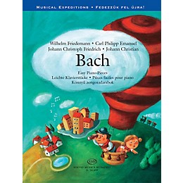 Editio Musica Budapest Bach Easy Piano Pieces - Musical Expeditions Series EMB Series Softcover