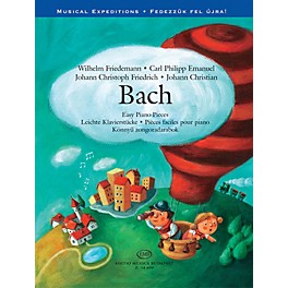 Editio Musica Budapest Bach Easy Piano Pieces - Musical Expeditions Series EMB Series Softcover