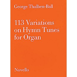 Novello 113 Variations on Hymn Tunes for Organ Music Sales America Series