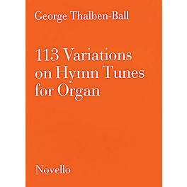 Novello 113 Variations on Hymn Tunes for Organ Music Sales America Series