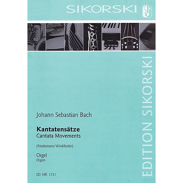 Sikorski Cantata Movements Organ Collection Series