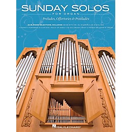 Hal Leonard Sunday Solos for Organ (Preludes, Offertories & Postludes) Organ Folio Series Softcover