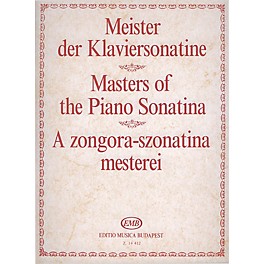 Editio Musica Budapest Masters of the Piano Sonatina EMB Series Composed by Various