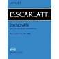 Editio Musica Budapest 200 Sonatas - Volume 4 EMB Series Composed by Domenico Scarlatti thumbnail