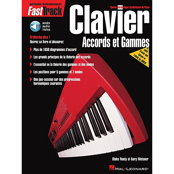 Hal Leonard FastTrack Keyboard Chords & Scales - French Edition Fast Track Music Instruction BK/CD