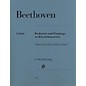 G. Henle Verlag Cadenzas and Lead-Ins for Piano Concertos Henle Music Softcover by Beethoven Edited by Klaus Schilde thumbnail