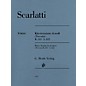 G. Henle Verlag Piano Sonata in D Minor (Toccata) K. 141, L. 422 Henle Music Softcover by Scarlatti Edited by Johnsson thumbnail