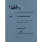 G. Henle Verlag Piano Quartet in A minor Henle Music Folios Softcover Composed by Gustav Mahler Edited by Christoph Flamm thumbnail