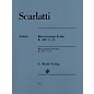 G. Henle Verlag Piano Sonata in E Major, K. 380, L. 23 Henle Music Folios Softcover by Scarlatti Edited by Bengt Johnsson thumbnail