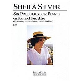 Lauren Keiser Music Publishing Sheila Silver - Six Preludes for Piano LKM Music Series Composed by Sheila Silver