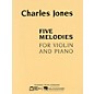 Edward B. Marks Music Company Five Melodies for Violin and Piano E.B. Marks Series Softcover thumbnail