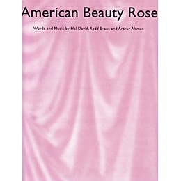 Music Sales American Beauty Rose Music Sales America Series