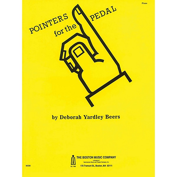 Music Sales Pointers for the Pedal Music Sales America Series Softcover Written by Deborah Yardley Beers