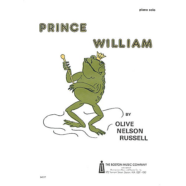 Boston Music Prince William Music Sales America Series Composed by Olive Nelson Russell