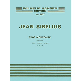 Wilhelm Hansen The Spruce (Five Pieces), Op. 75, No. 5 Music Sales America Series