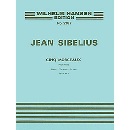 Wilhelm Hansen The Spruce (Five Pieces), Op. 75, No. 5 Music Sales America Series