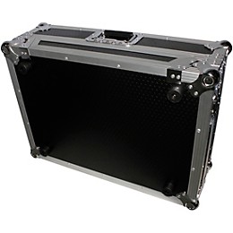 Open Box ProX XS-DDJSRLT ATA Style Flight Road Case for Pioneer DDJ-SR Controller With Sliding Shelf Level 1 Black/Chrome