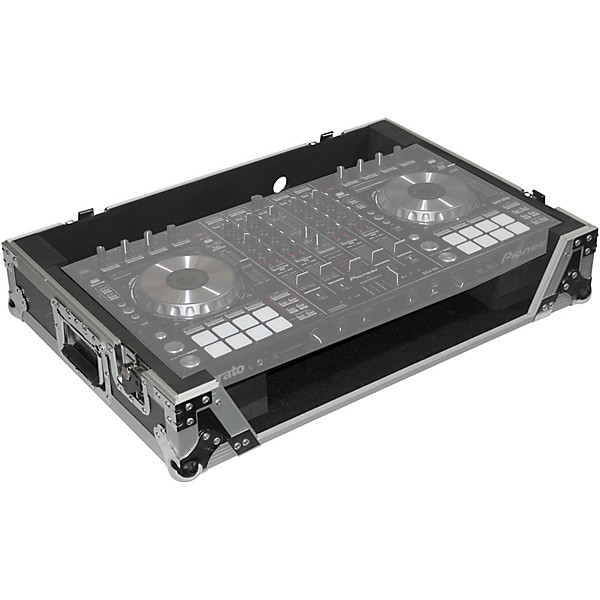 ProX XS-DDJSX ATA Style Flight Road Case for Pioneer DDJ-SX and DDJ-SX2 DJ Controllers Black/Chrome