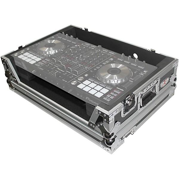 ProX XS-DDJSX ATA Style Flight Road Case for Pioneer DDJ-SX and DDJ-SX2 DJ Controllers Black/Chrome