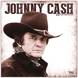 Browntrout Publishing Johnny Cash 2018 Wall Calendar