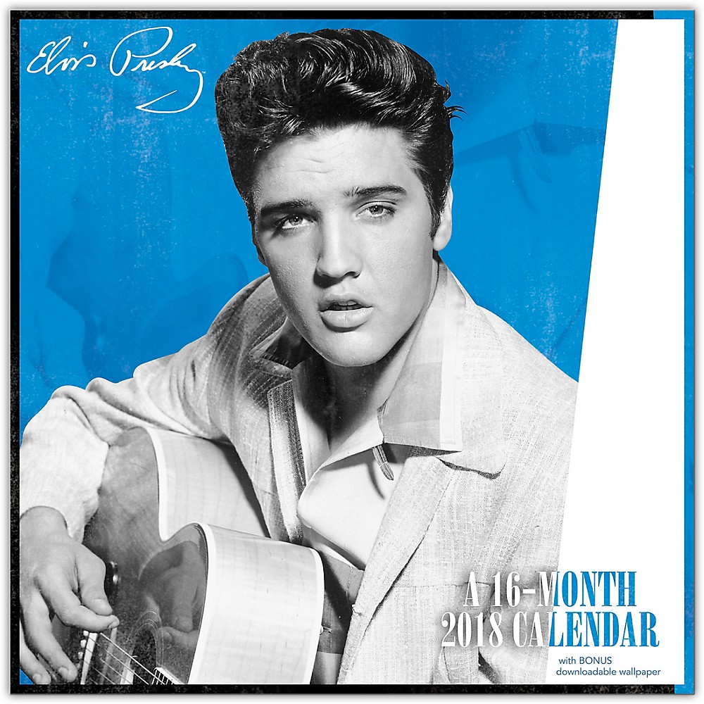 ISBN 9781682096604 product image for Browntrout Publishing Elvis 2018 Wall Calendar | upcitemdb.com