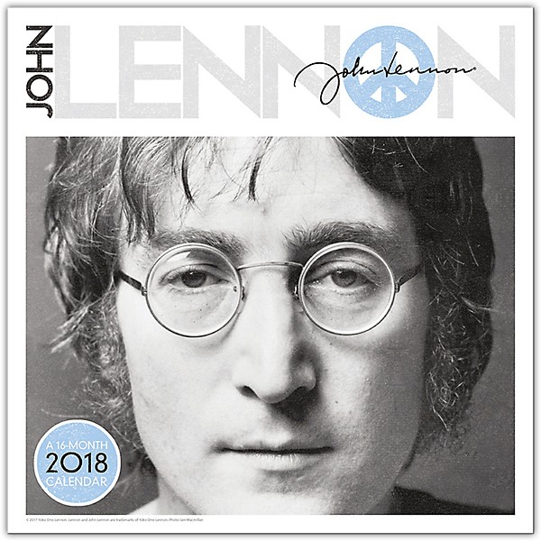 Browntrout Publishing John Lennon 2018 Wall Calendar