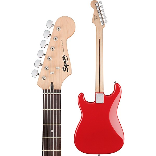 Squier Bullet Strat HT Electric Guitar Fiesta Red